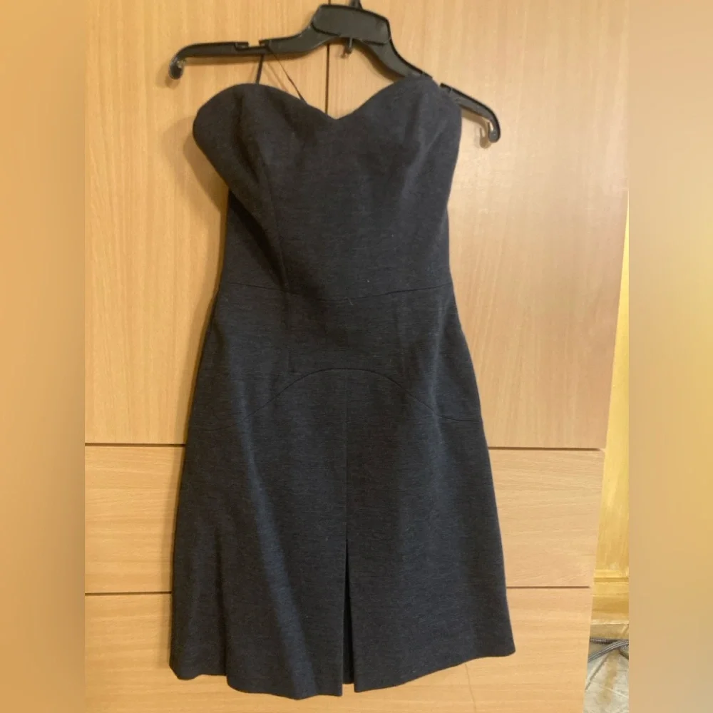 PRADA Sexy Strapless Wool Mini Dress - Picture 2 of 8